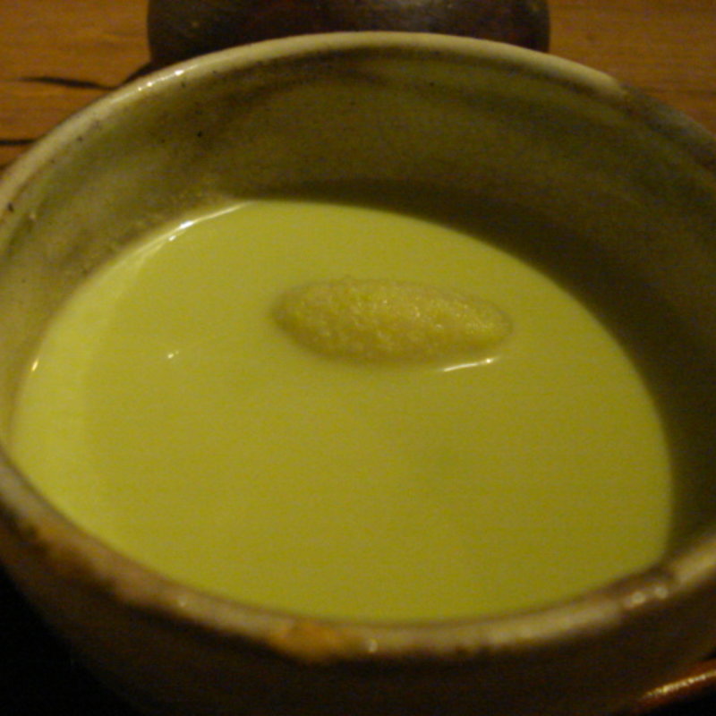 ずんだ餅入りお汁粉(Cafe kuma.co)