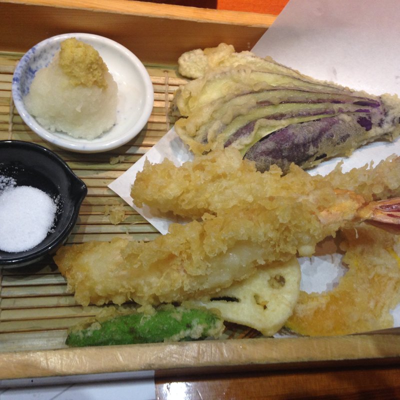 大海老の天ぷら盛り合わせ(高田屋 リエール藤沢店 （たかだや）)