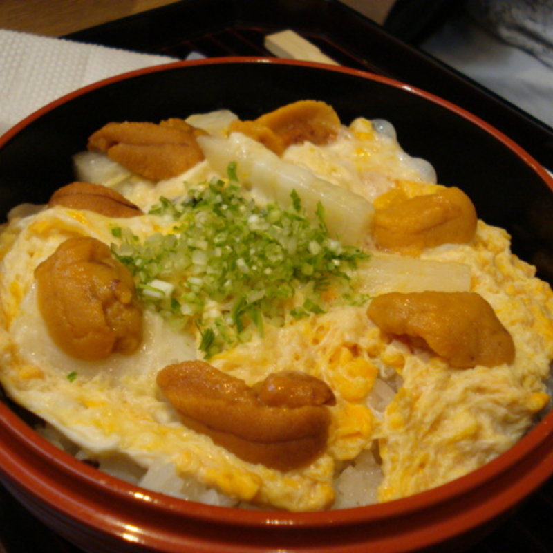 雲丹たまご丼(はしたて)