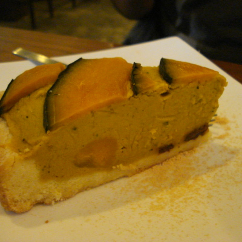 季節のタルト（かぼちゃ）(Cafe kuma.co)