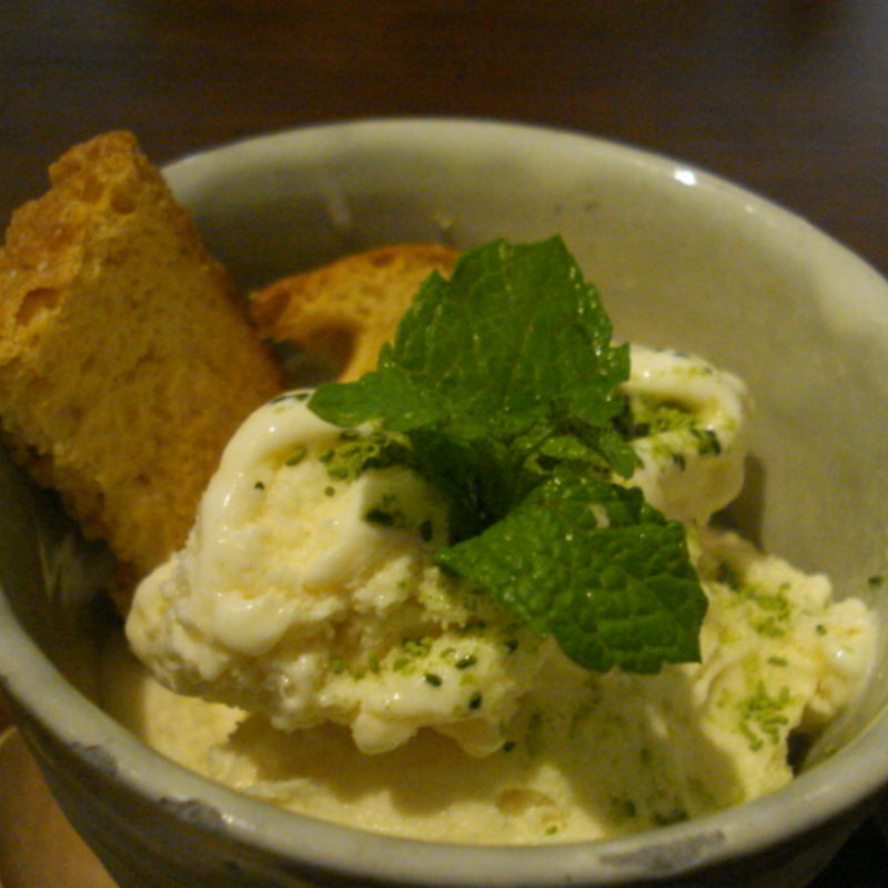 抹茶塩アイス(Cafe kuma.co)