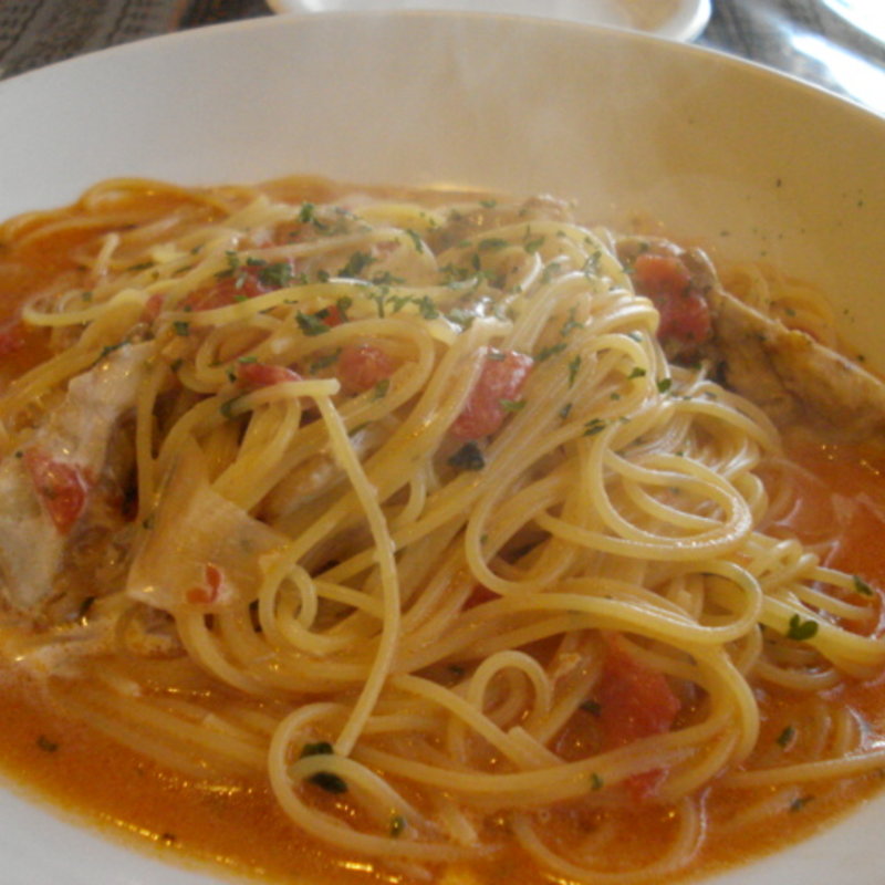 魚介のペスカトーレロッソ(OLI 天満橋)