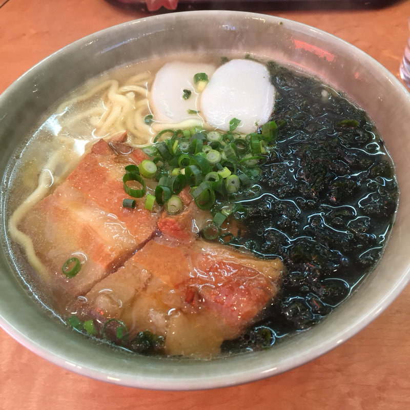 アオサそば(新宿やんばる ２号店 )