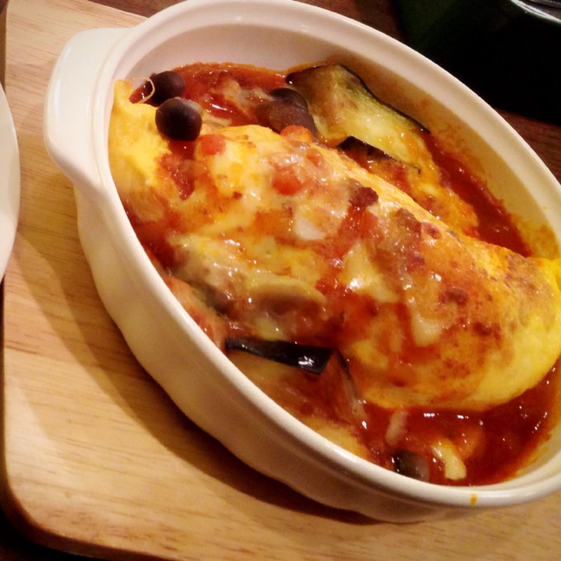 ドリア　揚げ茄子ときのこ〈ミートソース〉(グルメロムレットマルビル店)