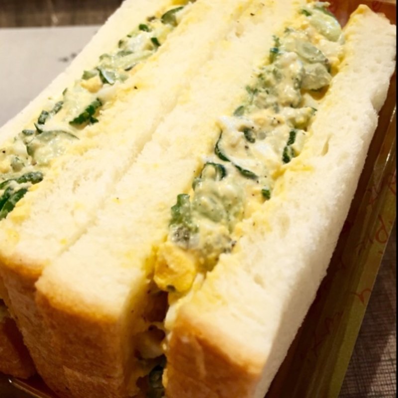 卵サンド(ゴントラン シェリエ 渋谷店 （GONTRAN CHERRIER）)