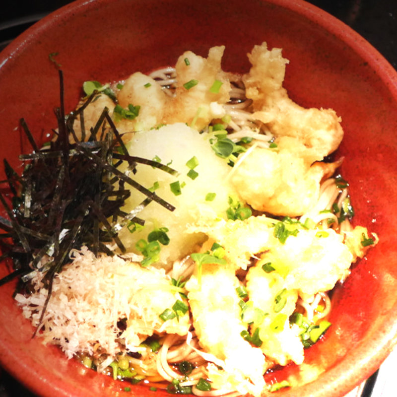 小海老天おろしぶっかけそば(長生庵 （ちょうせいあん）)