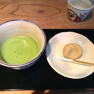 抹茶セット(老松 嵐山店 （おいまつ）)