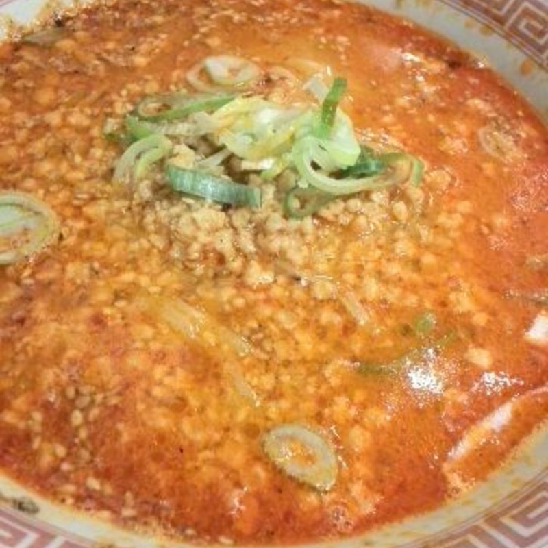 担々麺と半チャーハンのセット(上海バール)