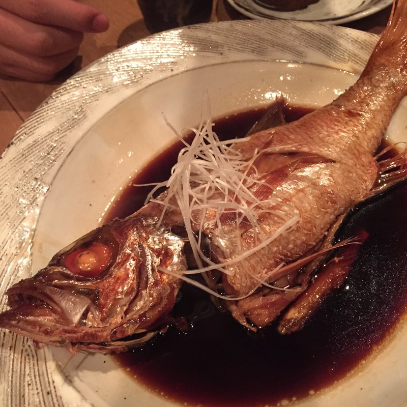 のどぐろの煮付け(五臓六腑 本店)