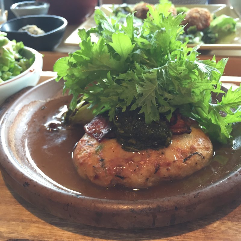 豆腐ハンバーグランチ(ベジタブルハウス ヤサイヤメイ)