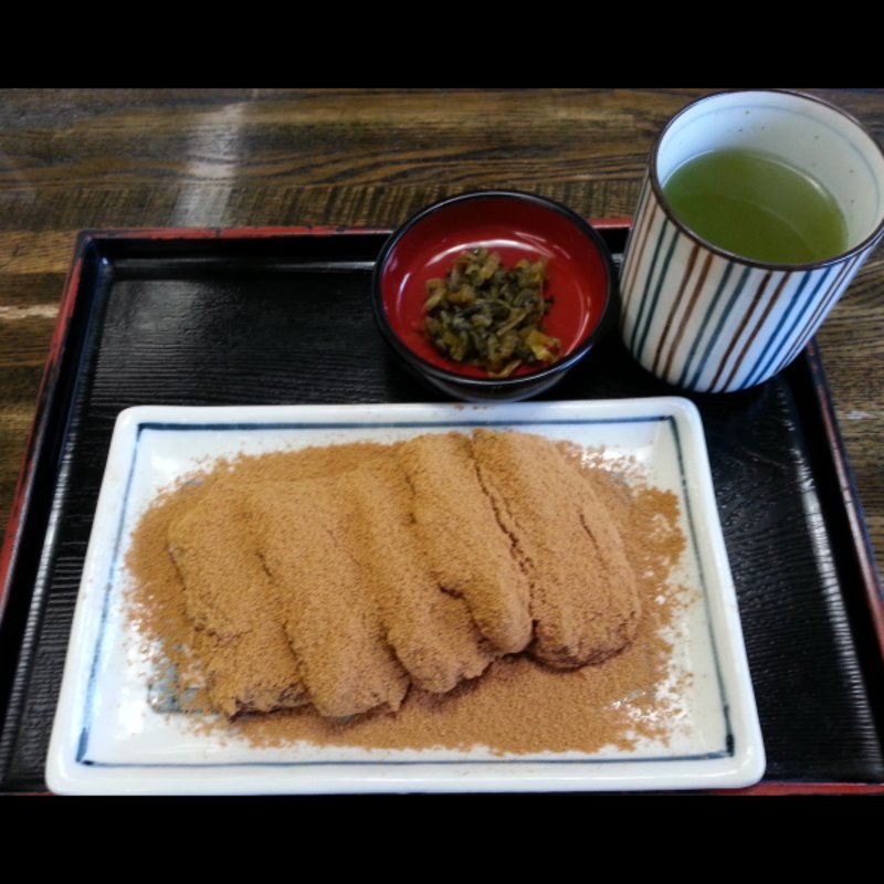 安倍川餅(深川伊勢屋 本店)