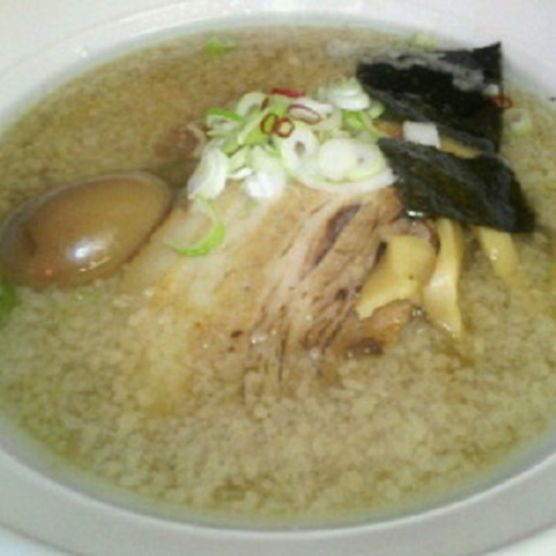 角煮ラーメン＋味玉（中こて）(まきば)