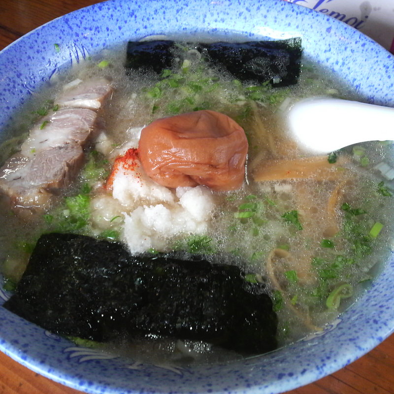 かるがん名物　みぞれラーメン　(がんこや　かるがん・つくば店)