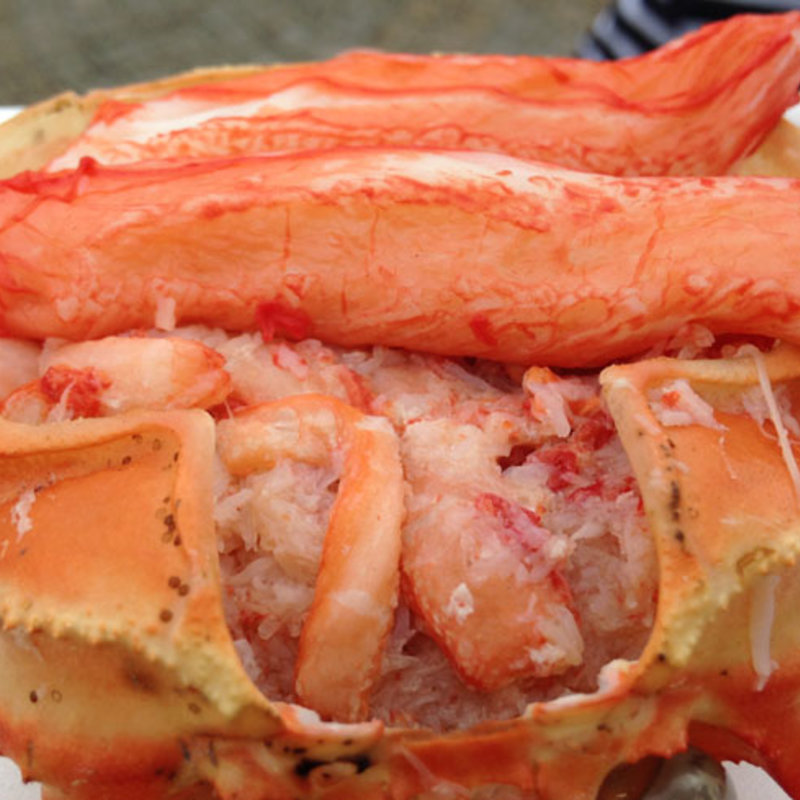 蟹の甲羅蒸し(和風レストラン　やまさ （ヤマサ水産本店）)