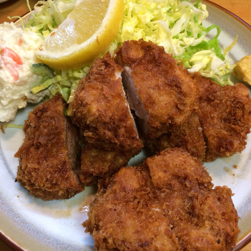 ヒレカツ定食(とんかつ 二葉)