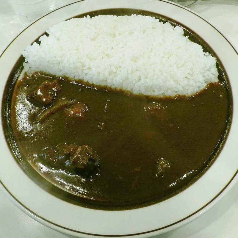 ポークカレー(カレー専門店 クラウンエース 上野店 （カレーセンモンテン・クラウンエース）)