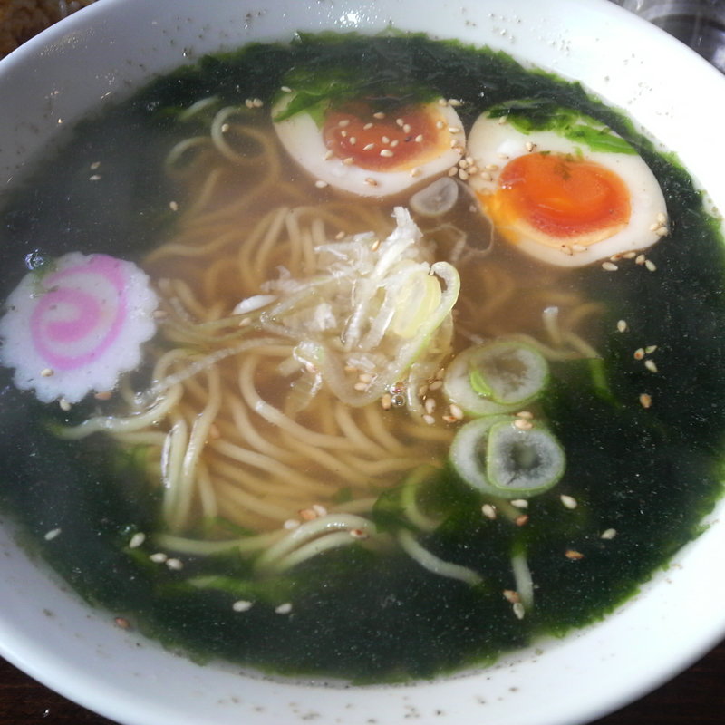 のりしおらーめん＋味玉(らーめん超ひがし 皐月)