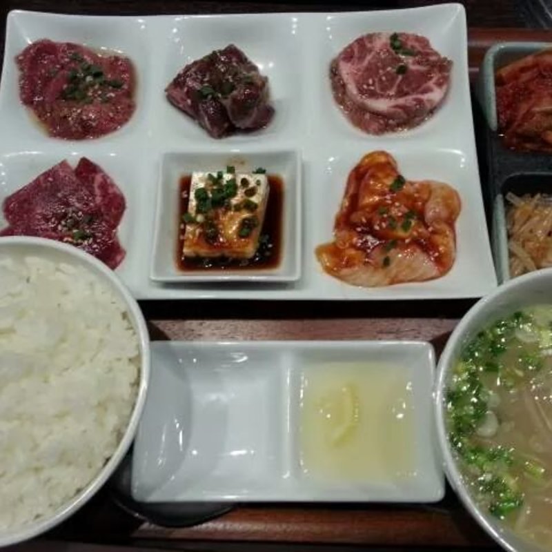 五種盛合せランチ
