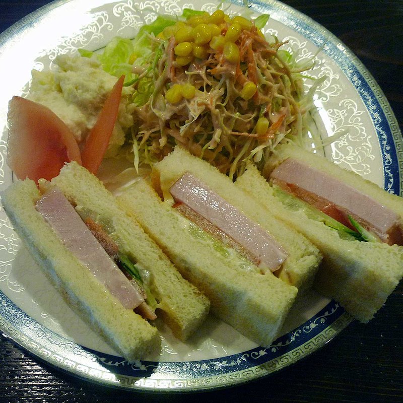 ハムトーストサンセット(コーヒーの種 アラビカ )