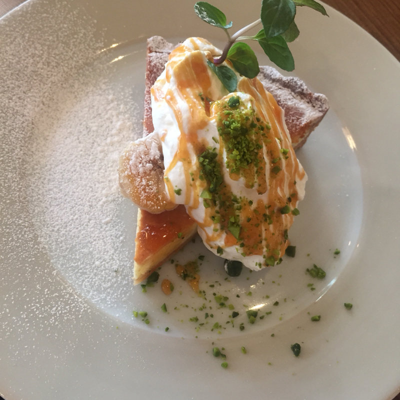 キャラメルバナナチーズケーキ(フダンカフェ （fudan　ｃａｆｅ）)