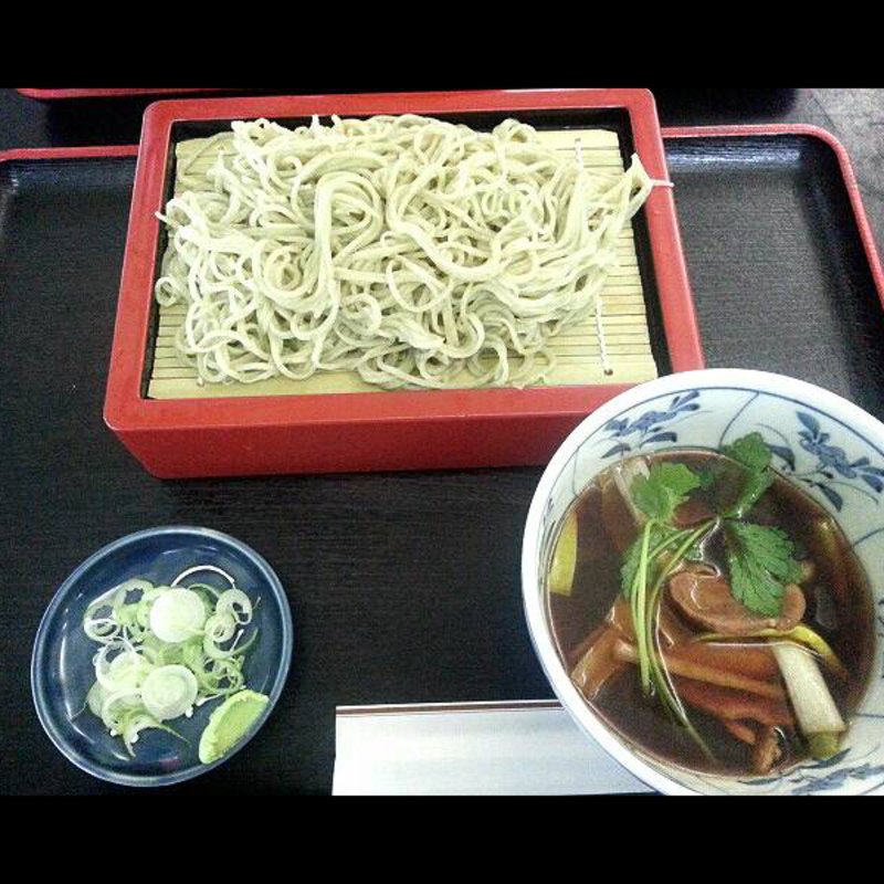 手打ち鴨せいろ(友膳)