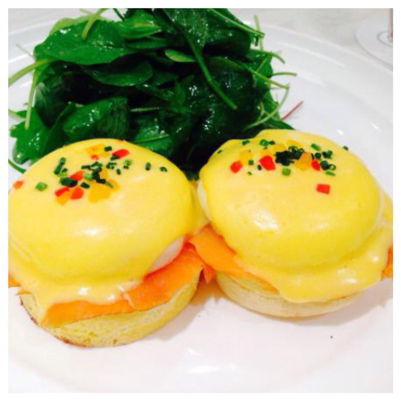 サーモンエッグベネディクト(Sarabeth's ルミネ新宿店)