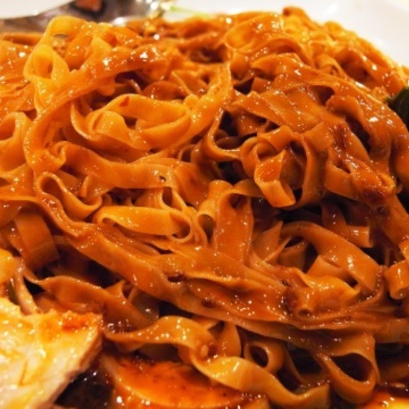 よだれ鶏の和え麺(香港麺専家 天記)