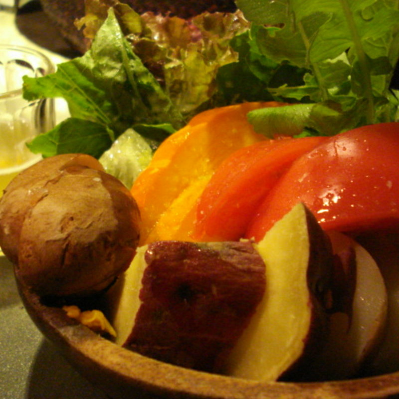 蒸し野菜盛り(グリーンズGreens)