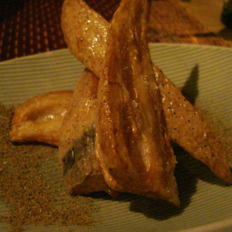 有機ごぼう　天ぷら(あえん 新宿伊勢丹会館店)