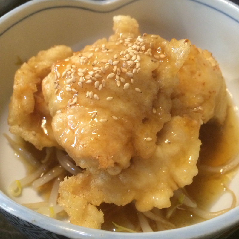 日替わり定食 チキンあんかけ(魚目)