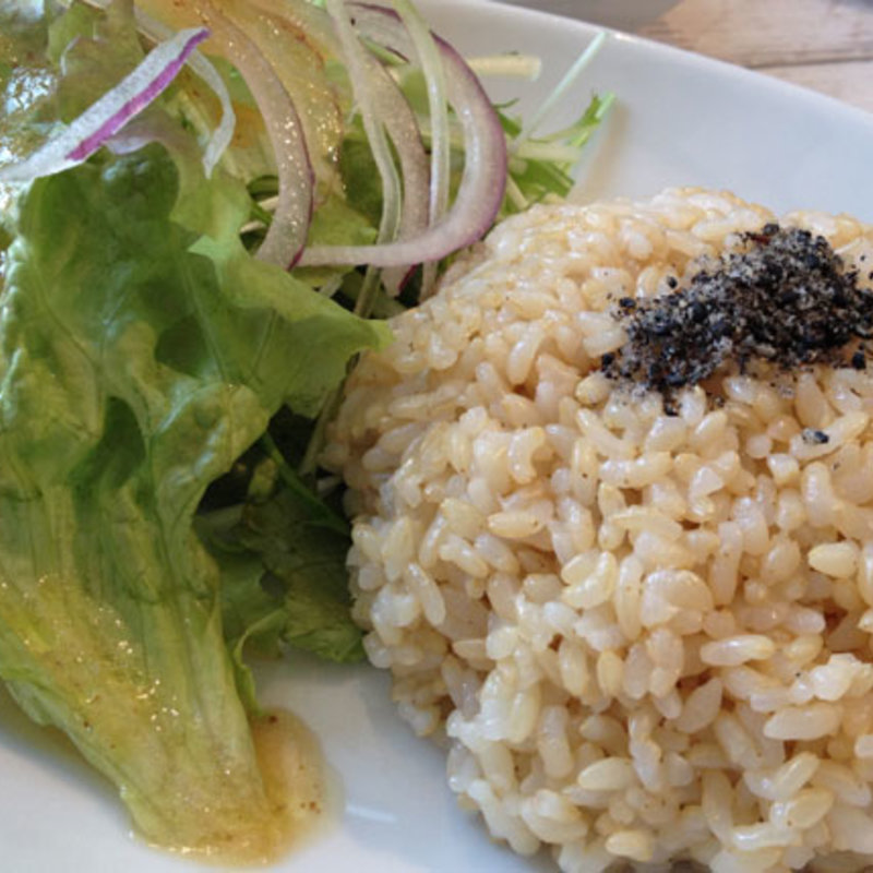 玄米ご飯とサラダ　（コースメニュー）(アインソフ　ジャーニー （AINSOPH.JOURNEY）)