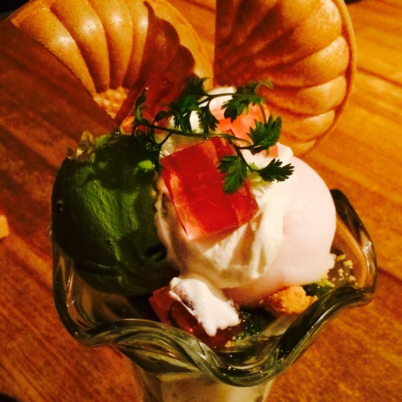 季節のIYEMONパフェ(伊右衛門サロン （IYEMON SALON KYOTO）)