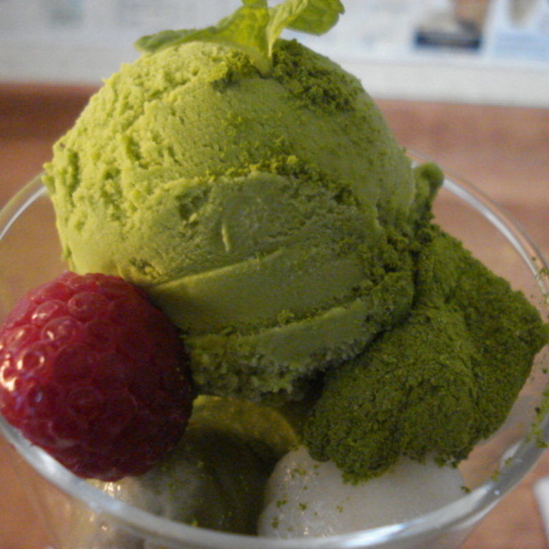 抹茶パフェ(京町屋喫茶なかむら)