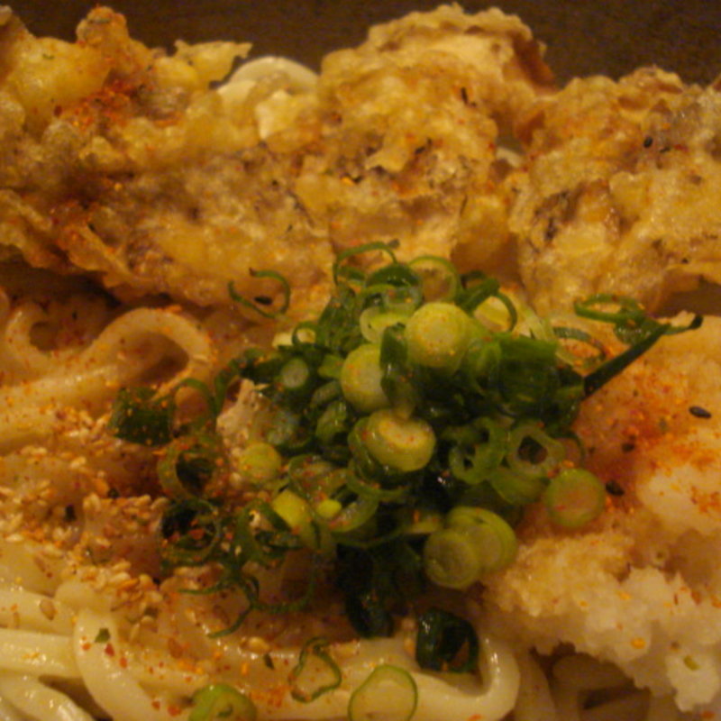 まいたけ天生じょうゆ(踊るうどん 梅田店)