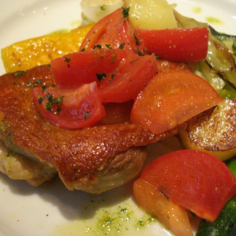 鶏もも肉のコンフィー(トレド )