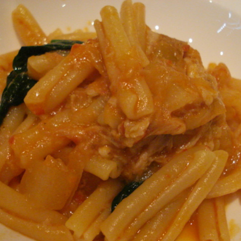 シーフードトマトパスタ(カフェ レックコート)