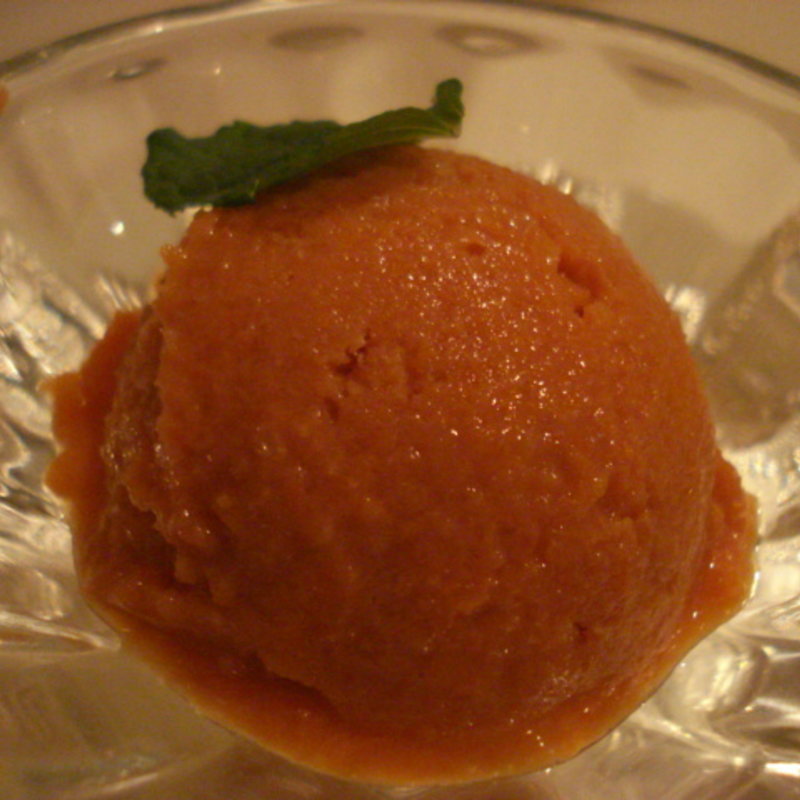 木苺のシャーベット(ビオ カフェ)