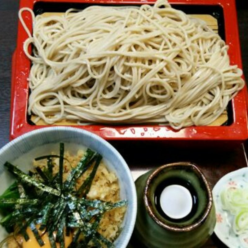 むじなザル蕎麦