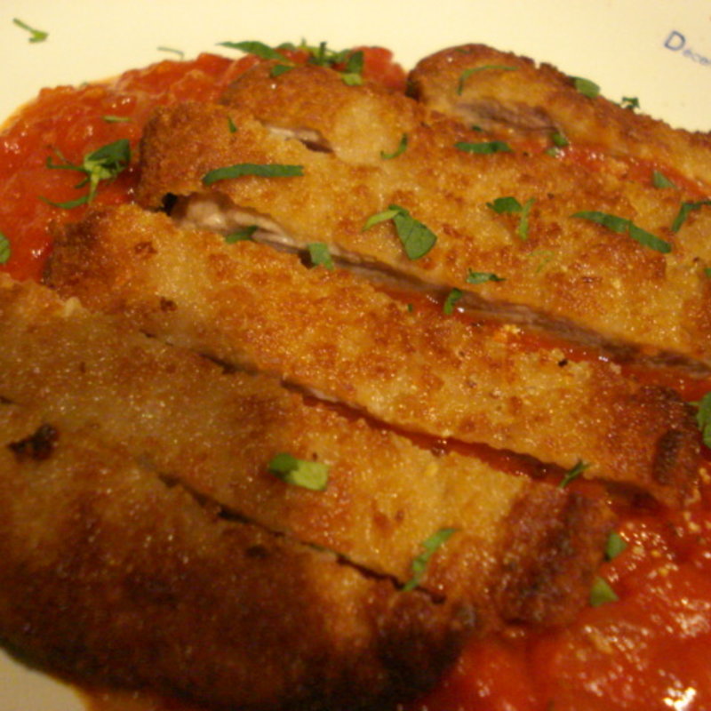 ミラノ風カツレツ(カフェ・ドゥ・シャンパーニュ)