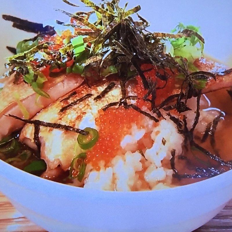 燻製ハラスのお茶漬け(鉄燻CHOI)