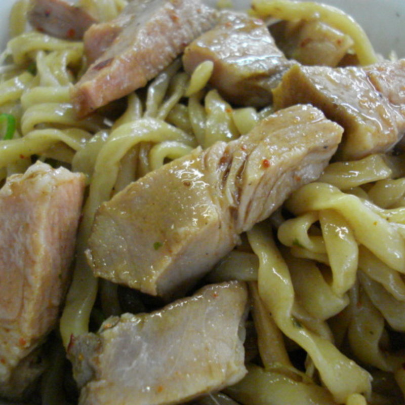 金華豚旨みそば(カドヤ食堂 本店 （かどやしょくどう）)