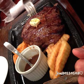 グラスステーキ定食　460g(レストラン カタヤマ 東向島本店)