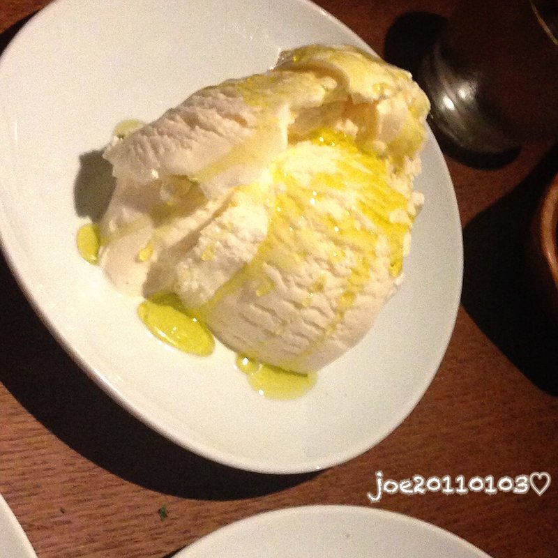 バニラアイス(KNOCK CUCINA BUONA ITALIANA 六本木ヒルズ店)