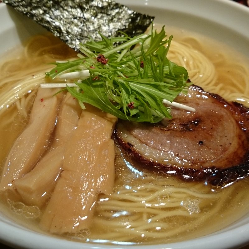 限定・牛骨そば(麺屋たつみ喜心 狭山店)