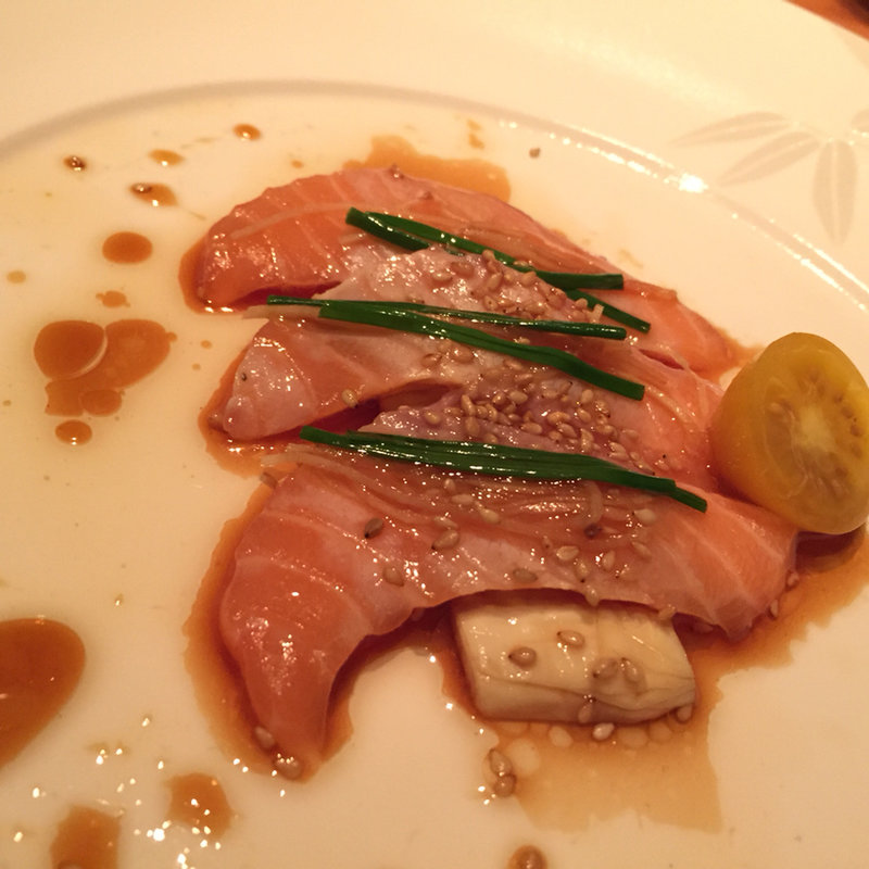 サーモンカルパッチョ(ノブトウキョウ （NOBU TOKYO）)