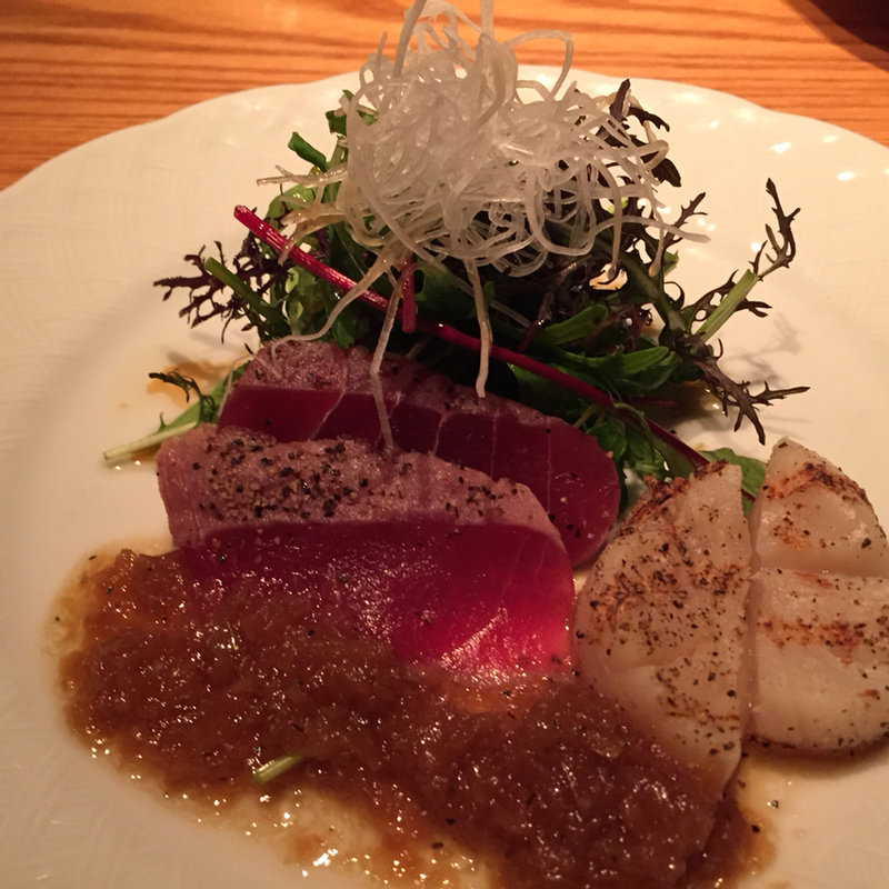 マグロとホタテのソテー(ノブトウキョウ （NOBU TOKYO）)