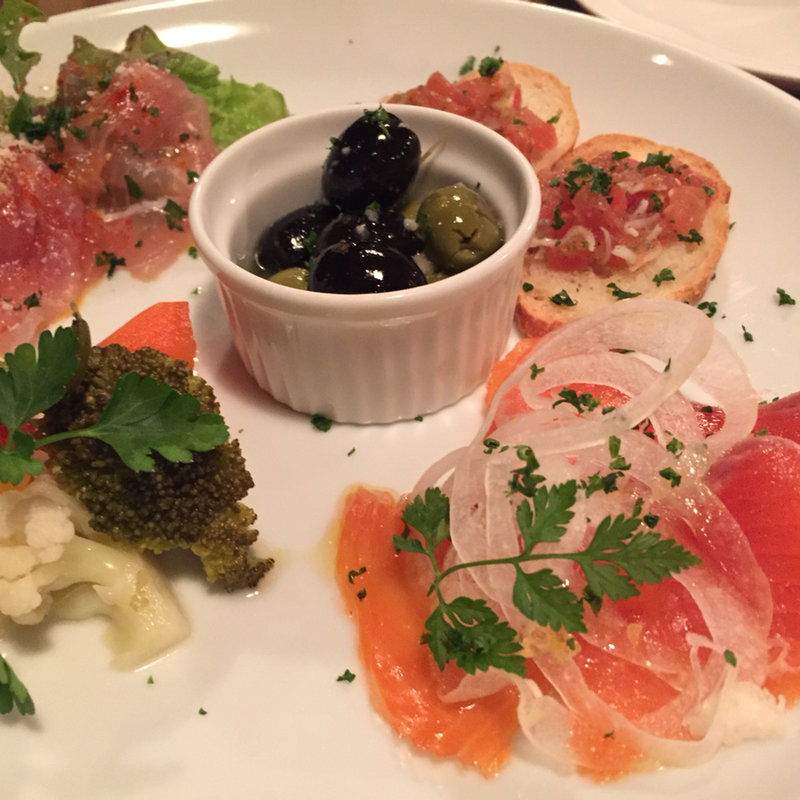 前菜5種盛り(築地テラス)