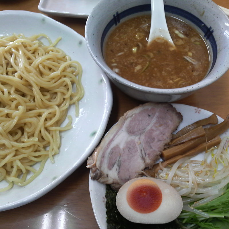 濃厚魚介つけ麺（あつもり・普通盛 200g） (麺屋 MARU )