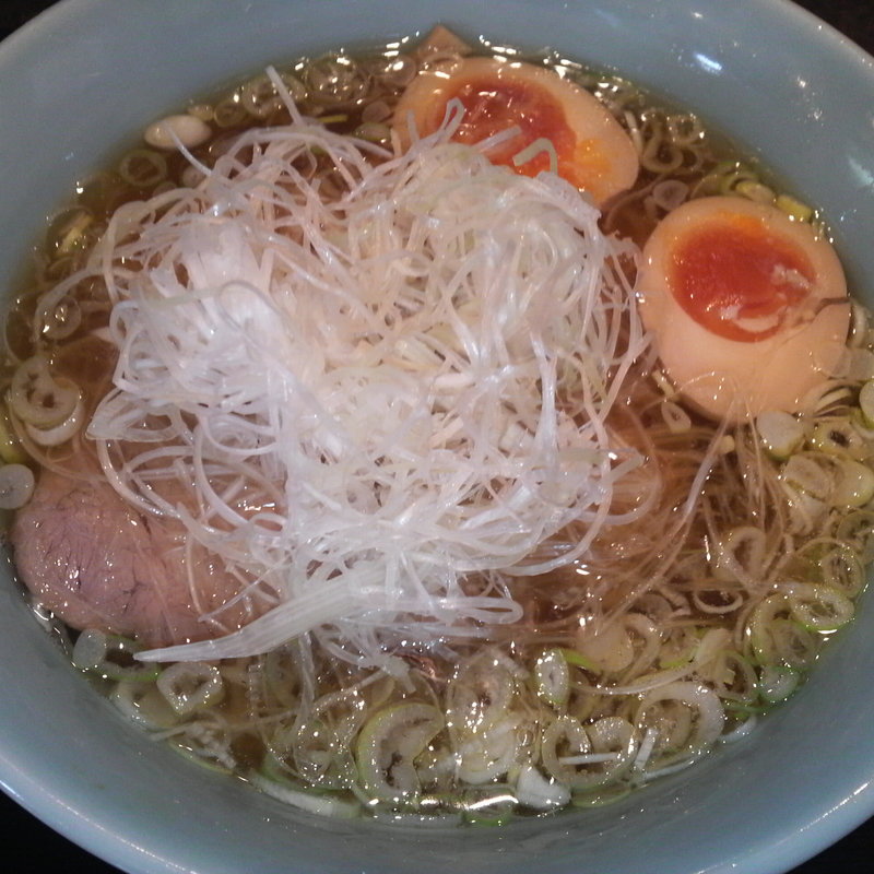 正油らーめん＋味玉子＋白ねぎ (和風らーめん夢館 〜Powered by Labo〜)