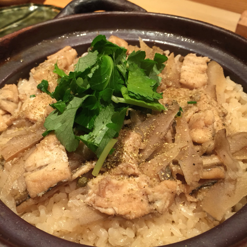 穴子と実山椒の土鍋(鈴しろ )